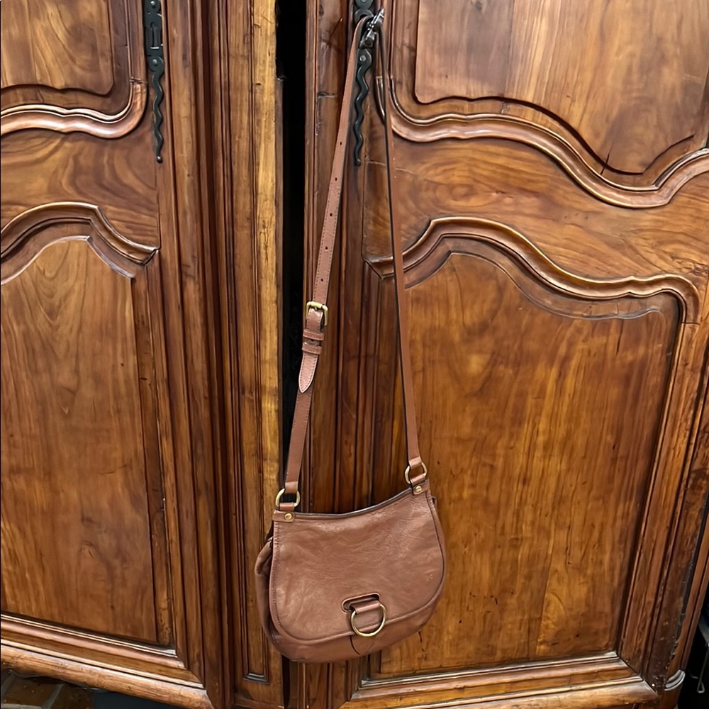 Frye Brown brown leather Women's crossbody Bag - Picture 3 of 10